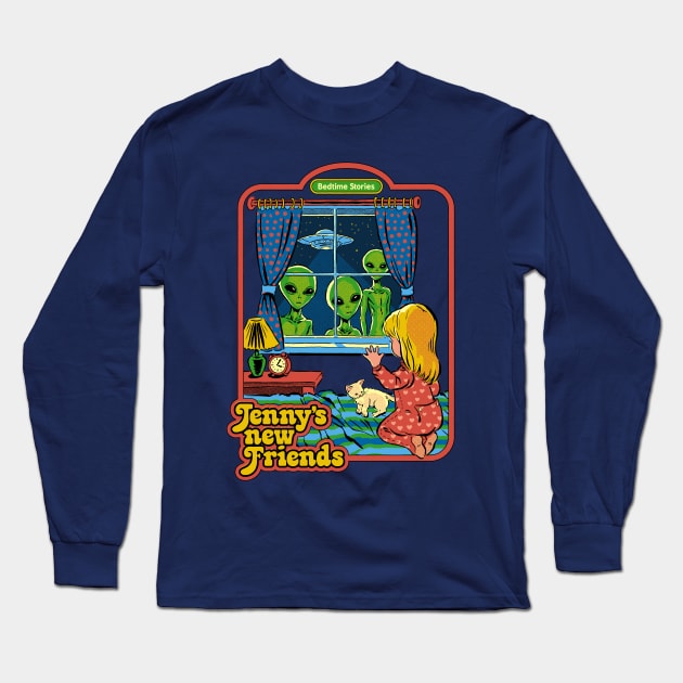 Jenny's New Friends Long Sleeve T-Shirt by Steven Rhodes